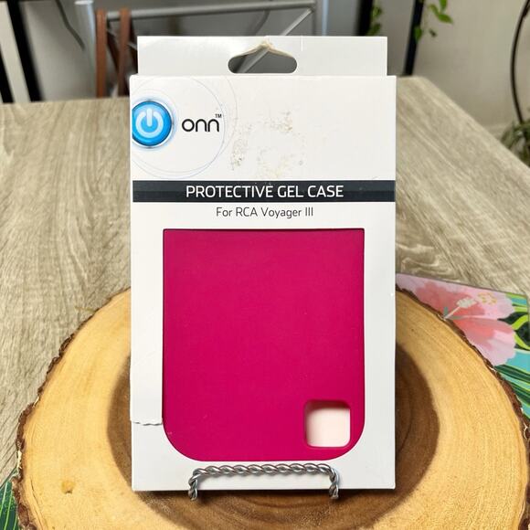 ONN. 7" Protective Gel Case For RCA Voyager III, Pink, NIB! - Picture 3 of 8